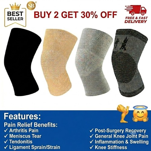 1pcs knee support bamboo - 1pcs,