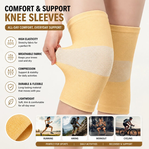 Pcs knee support bamboo - 1,