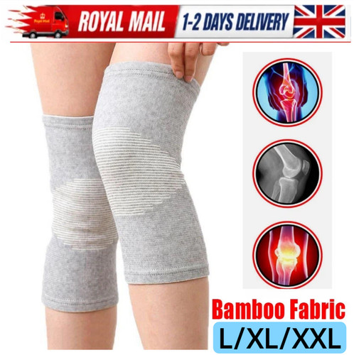 Knee support bamboo - 2x,