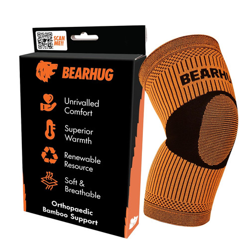 Bamboo knee support brace - support, –